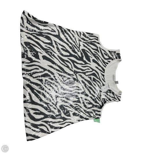 Tank Top By Zenergy By Chicos In Zebra Print, Size: Xl
