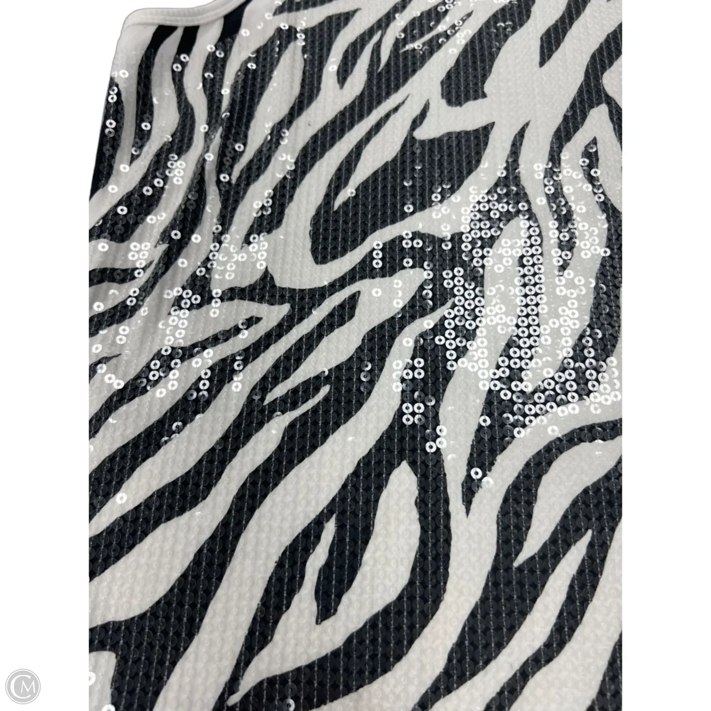 Tank Top By Zenergy By Chicos In Zebra Print, Size: Xl