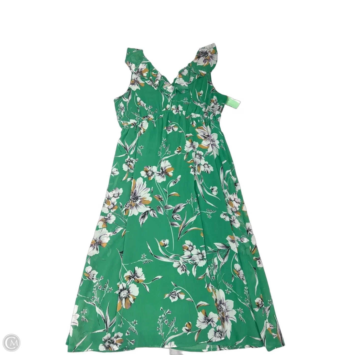 Dress Casual Maxi By Maurices In Green, Size: Xl