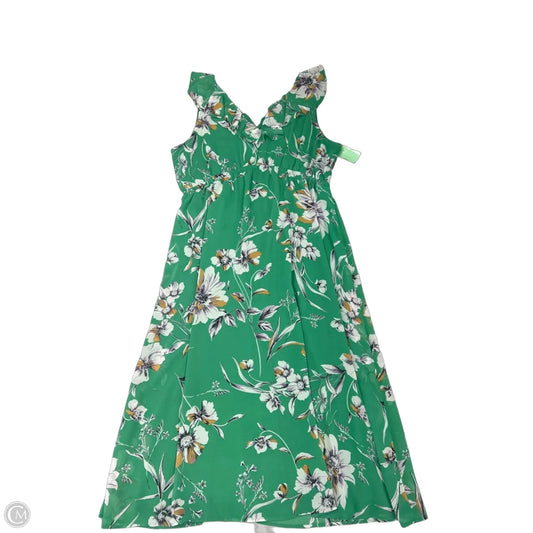 Dress Casual Maxi By Maurices In Green, Size: Xl