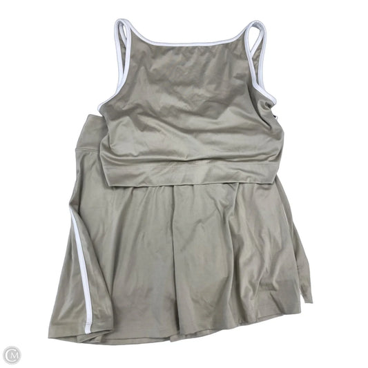 Athletic Shorts 2pc By Lou And Grey In Beige, Size: L
