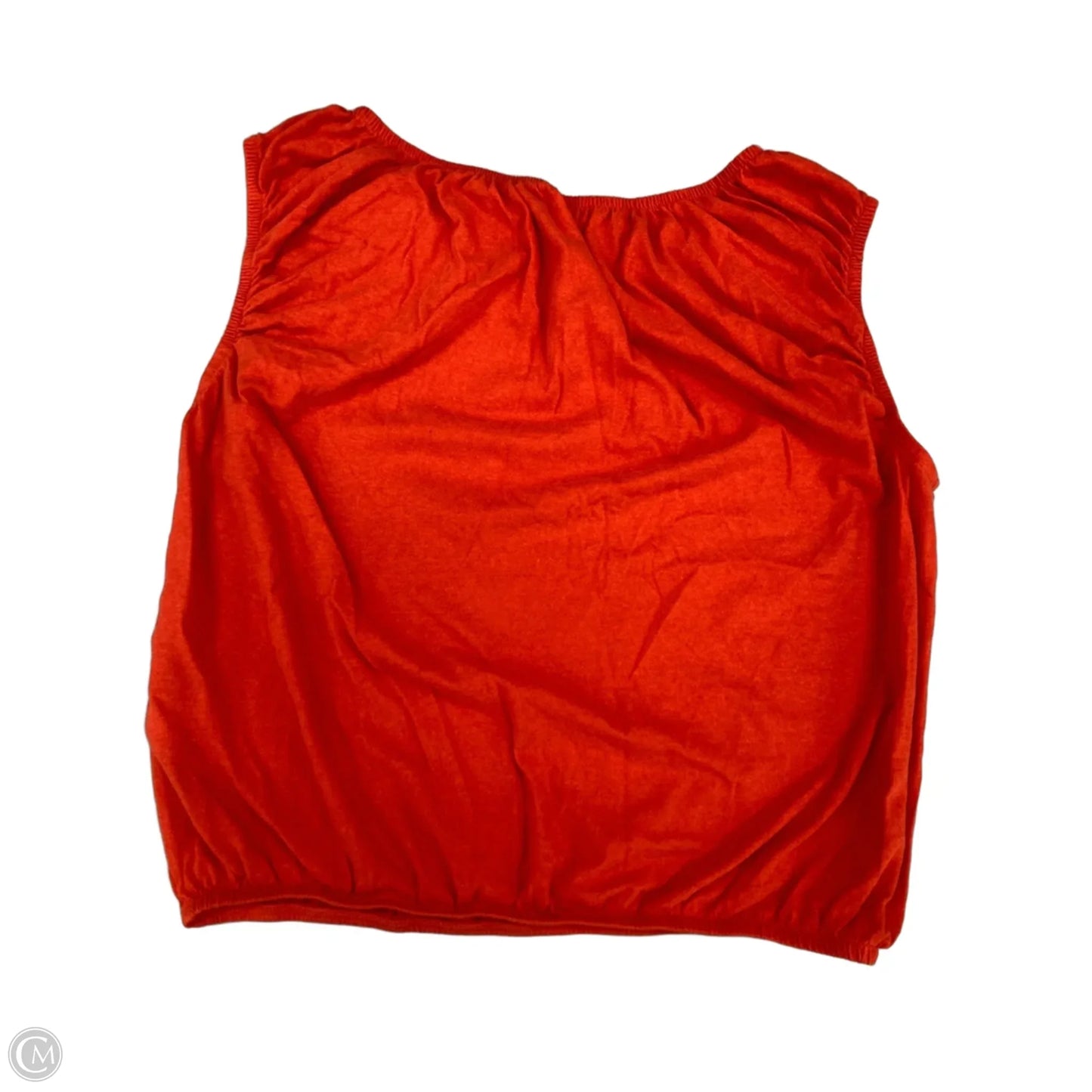 Top Sleeveless By Madewell In Orange, Size: L