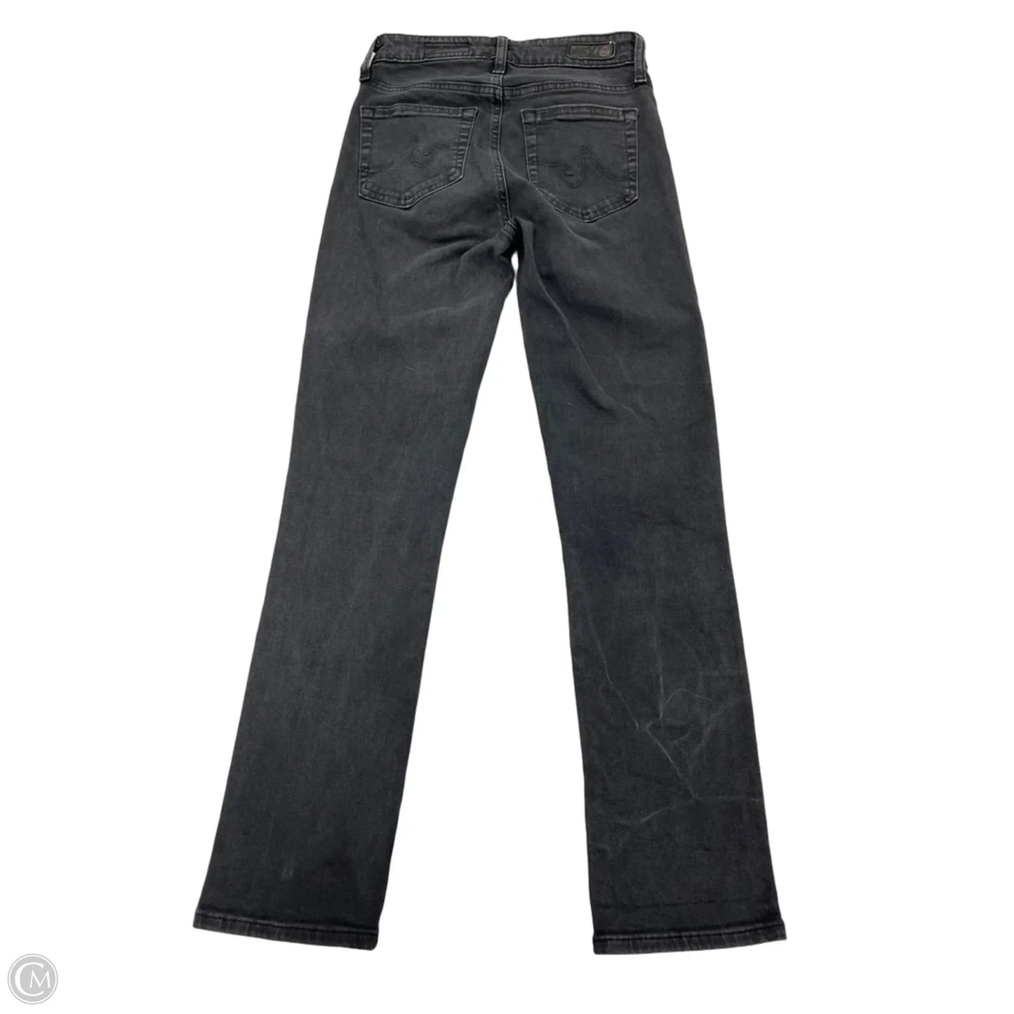 Jeans Skinny By Ag Jeans In Black, Size: 24