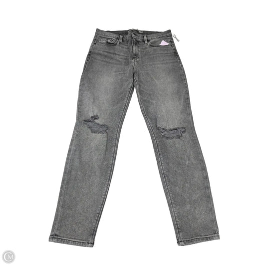 Jeans Skinny By Hudson In Grey Denim, Size: 12