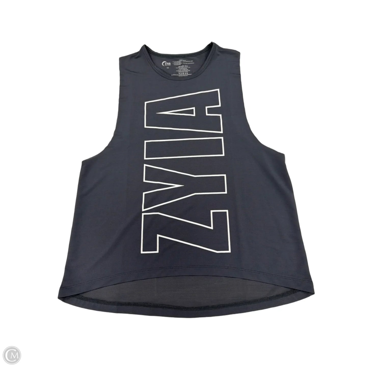 Athletic Tank Top By Zyia In Grey, Size: Xs