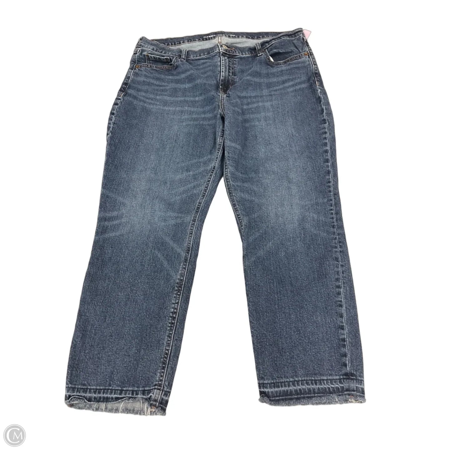 Jeans Cropped By Old Navy In Blue, Size: 14