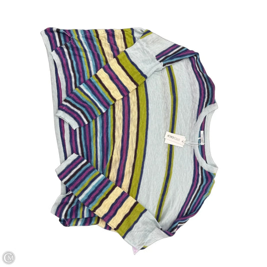 Top Long Sleeve By Cme In Multi-colored, Size: S