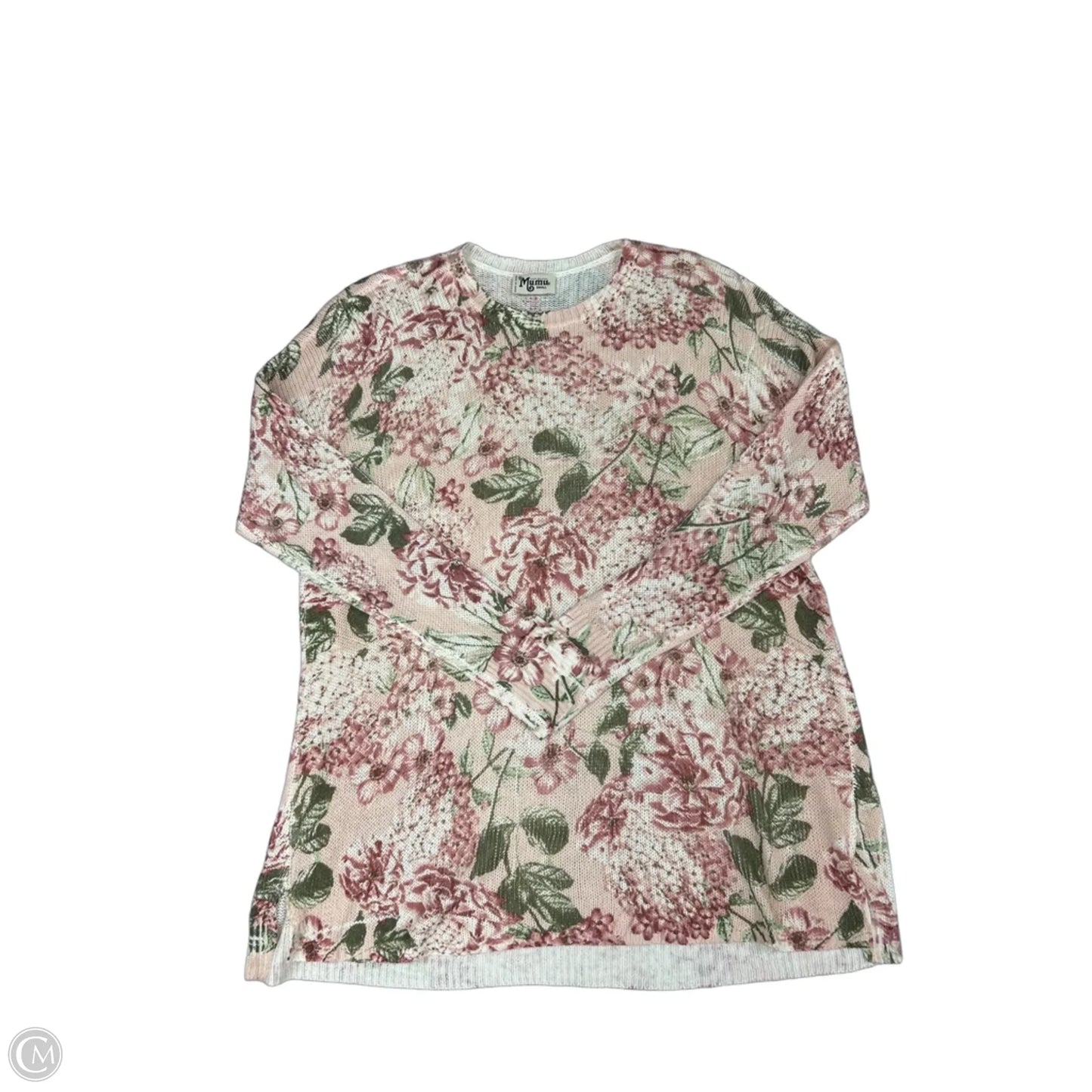 Sweater By Mumu In Floral Print, Size: S