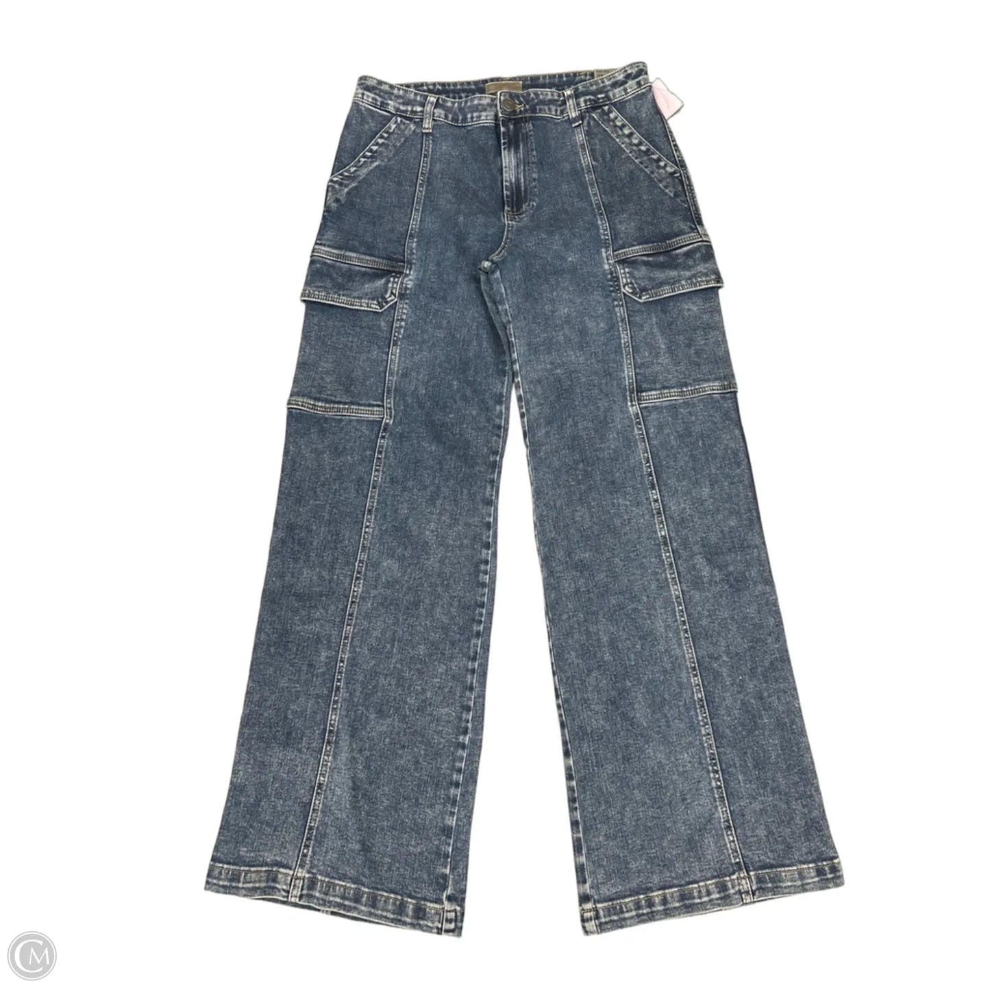 Jeans Wide Leg By Kut In Blue, Size: 12