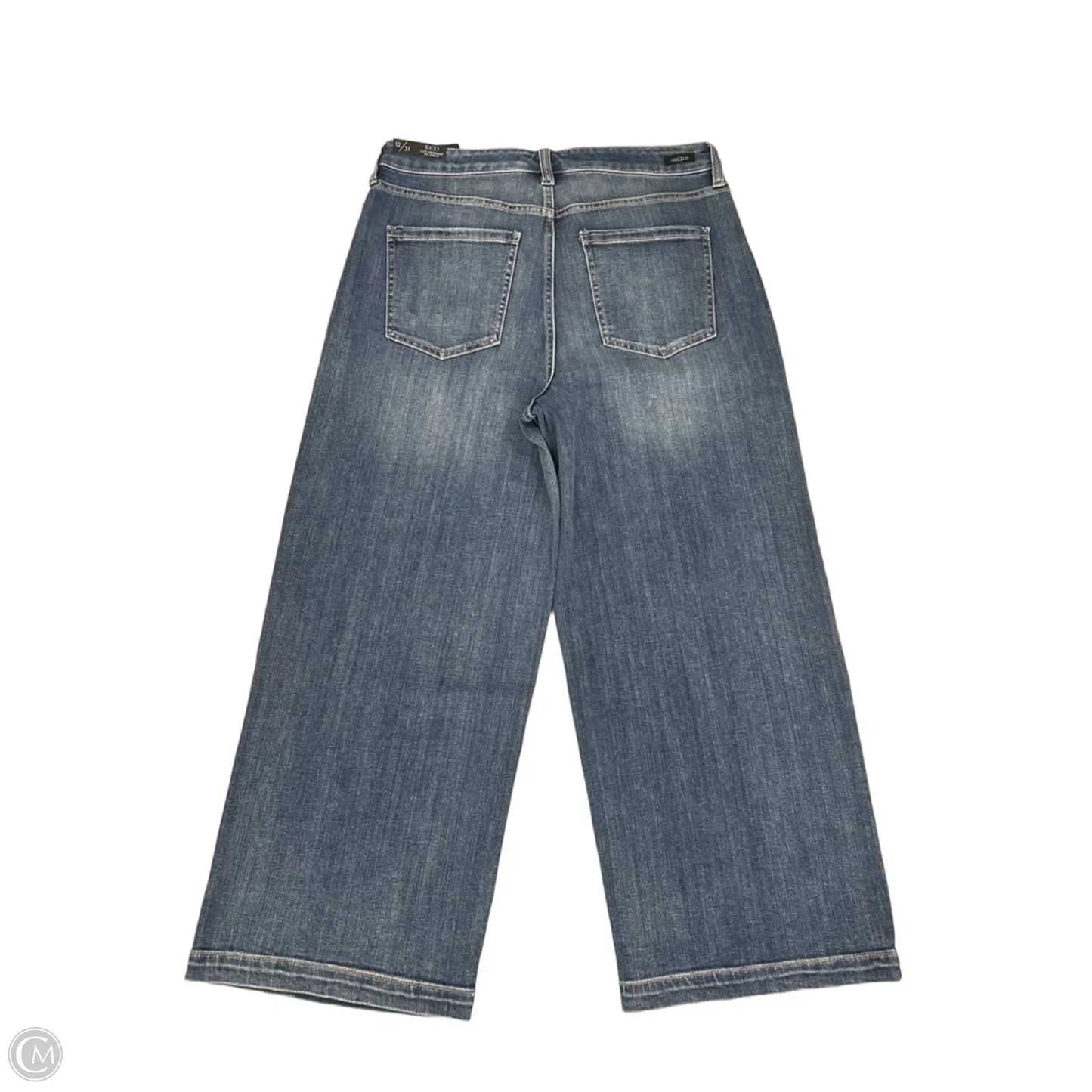 Jeans Wide Leg By Liverpool In Blue, Size: 12