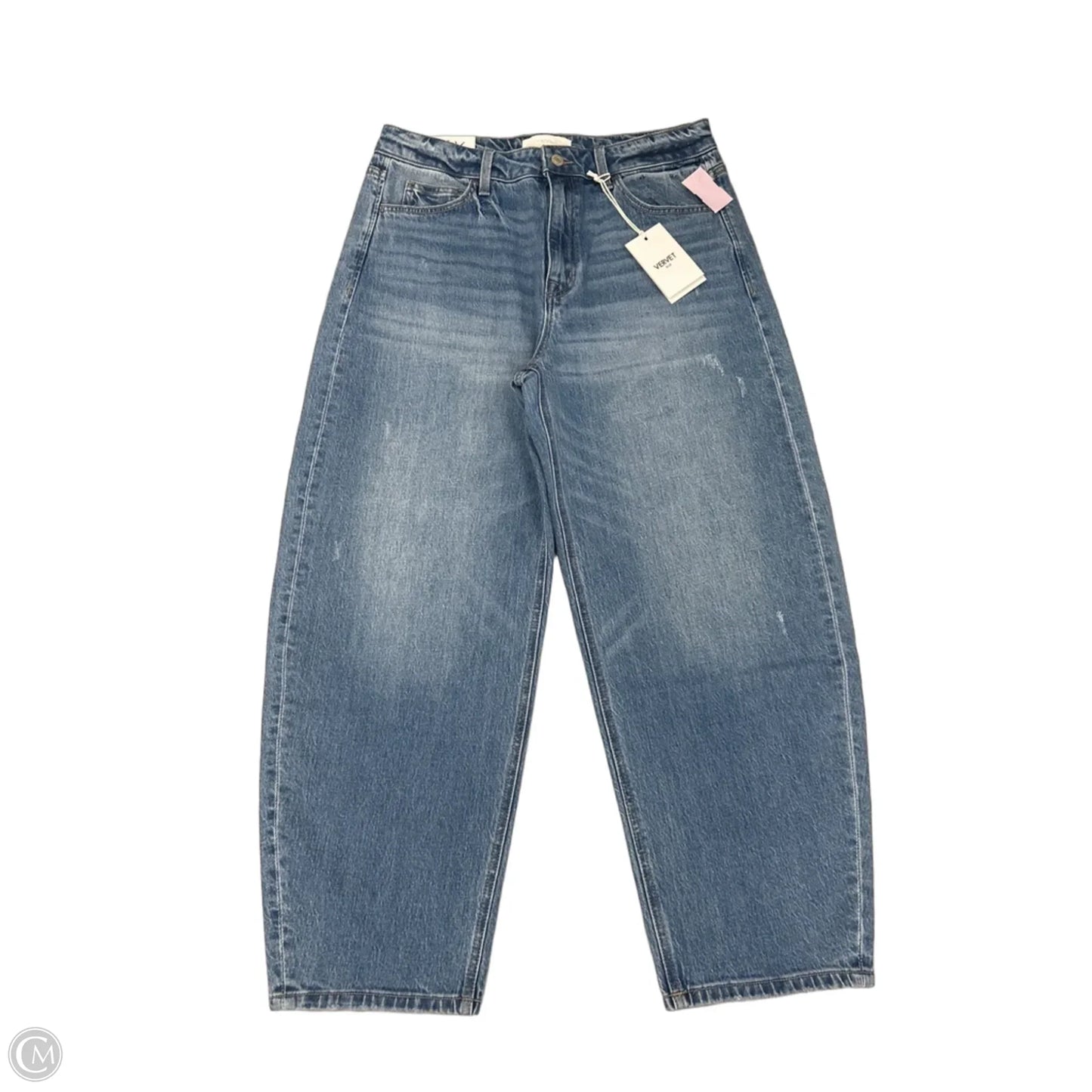 Jeans Straight By Vervet In Blue, Size: 10