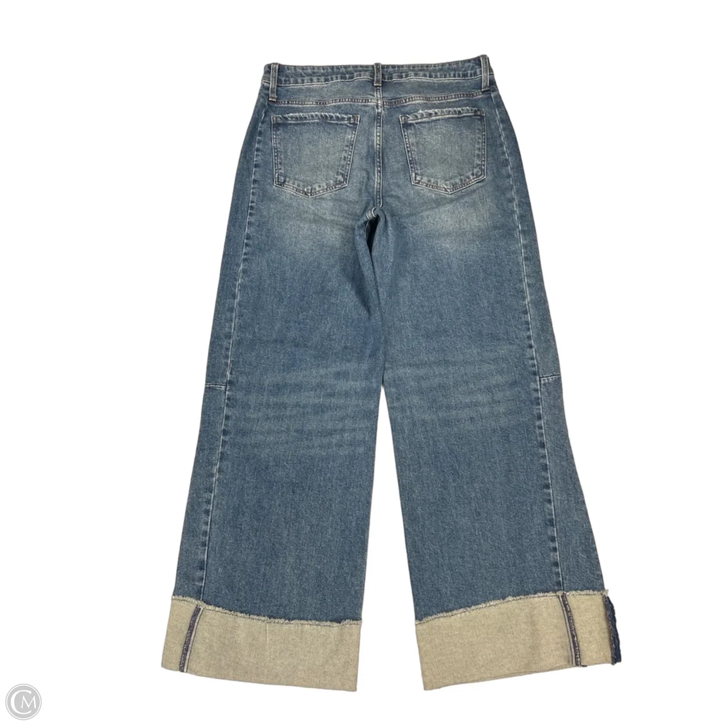 Jeans Wide Leg By Kut In Blue, Size: 10.5