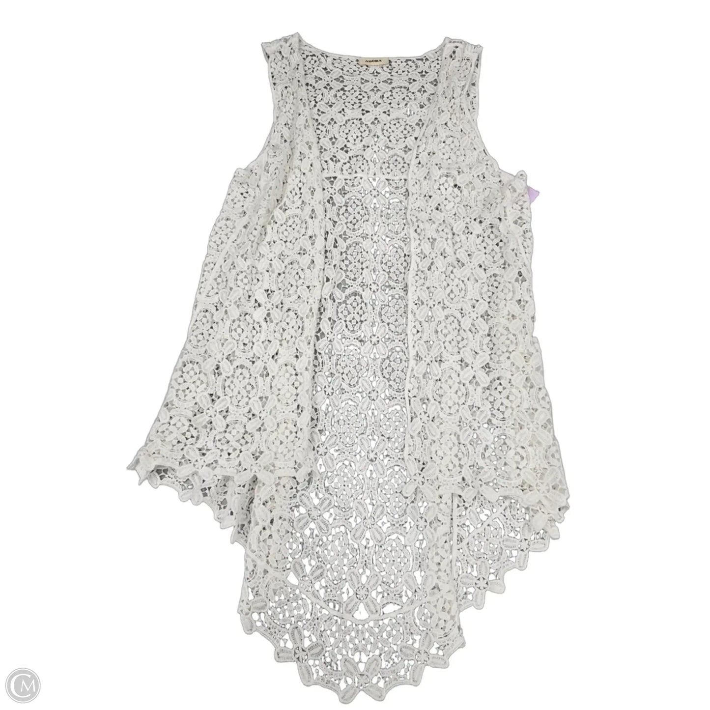 Cardigan By Adora In White, Size: L