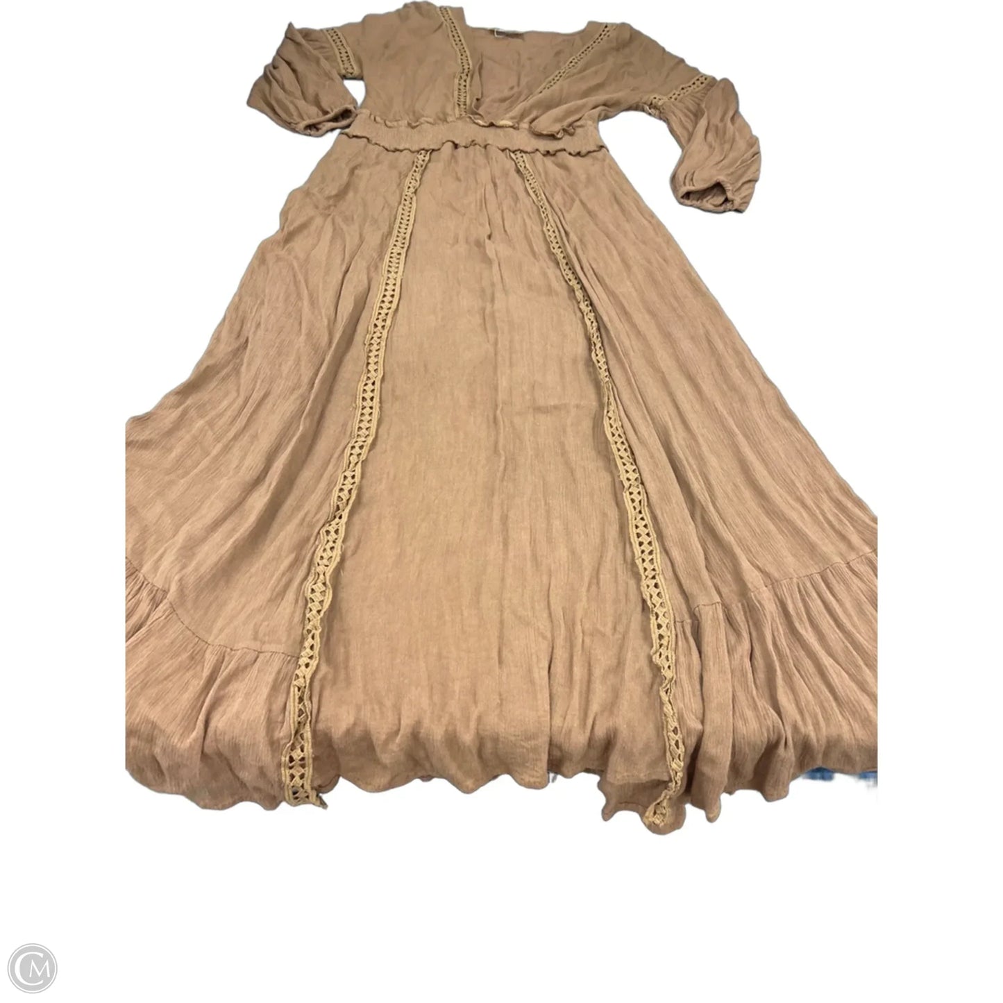 Dress Casual Maxi By Listicle In Brown, Size: S