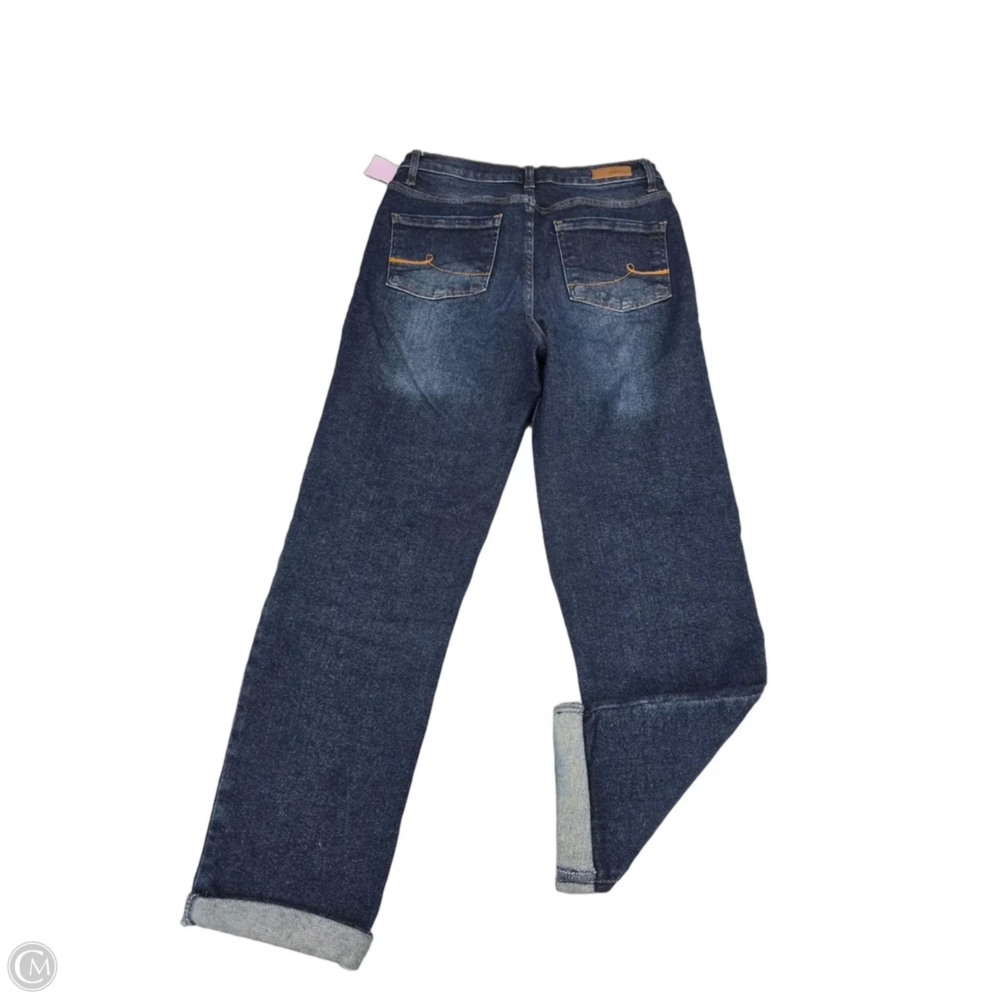 Jeans Straight By Grace & Lace In Navy, Size: 4
