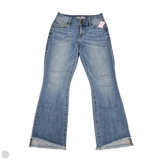 Jeans Straight By Cabi In Blue, Size: 2