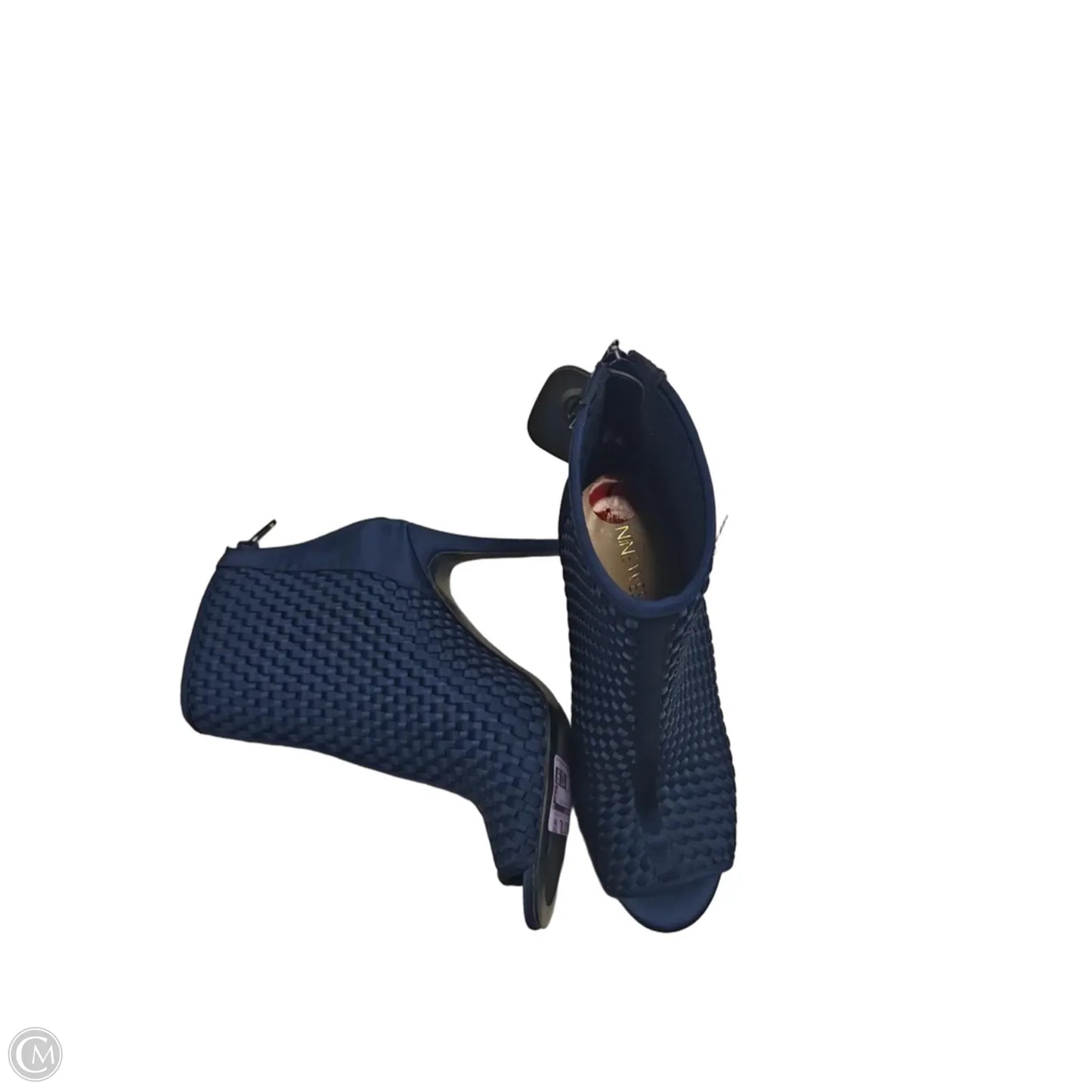 Shoes Heels Stiletto By Nine West In Navy, Size: 6