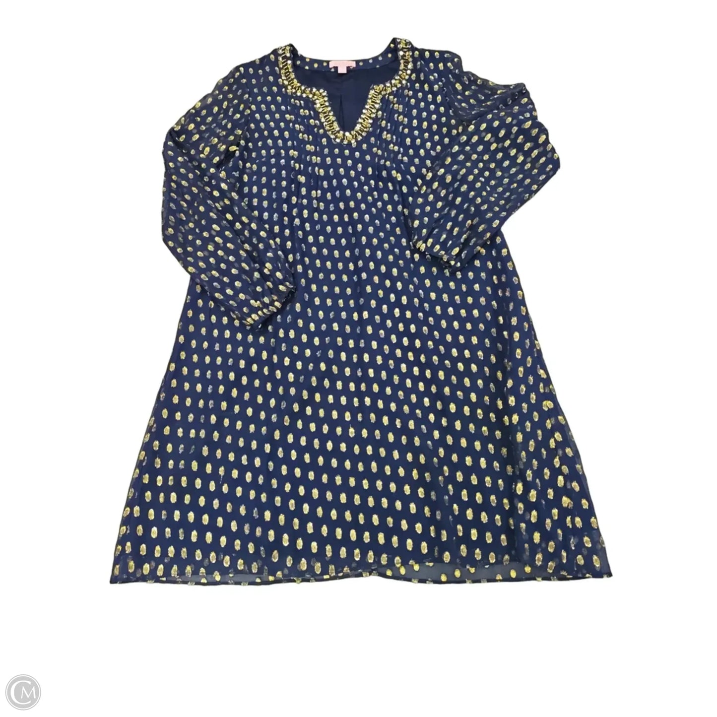 Dress Designer By Lilly Pulitzer In Navy, Size: Xs