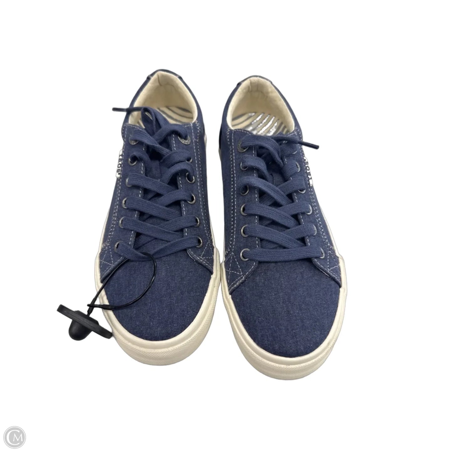 Shoes Sneakers By Taos In Blue, Size: 7.5