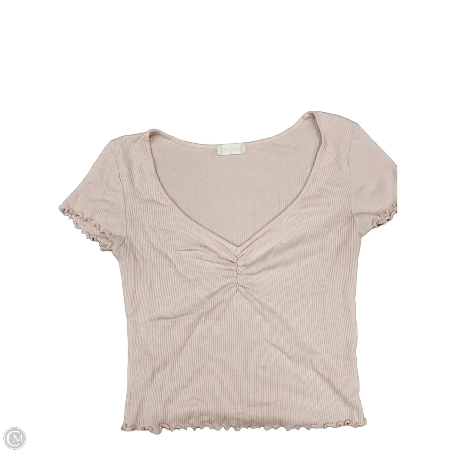 Top Short Sleeve By Altard State In Pink, Size: M