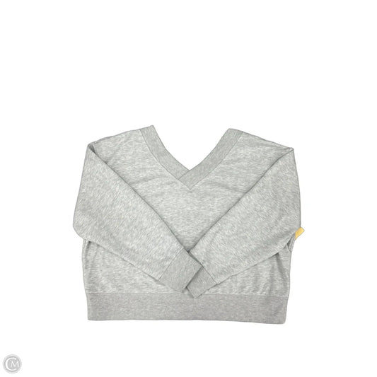 Top Long Sleeve By Xersion In Grey, Size: Xl