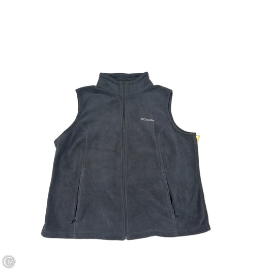 Vest Fleece By Columbia In Black, Size: 2x