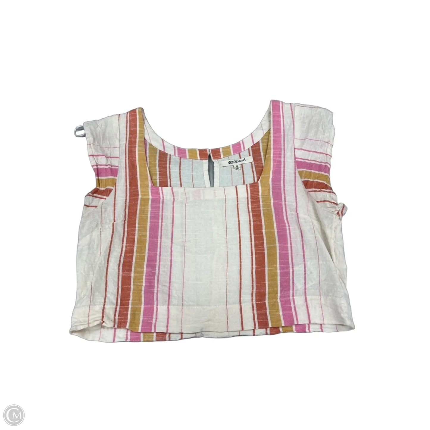 Tank Top By Rip Curl In Striped Pattern, Size: M