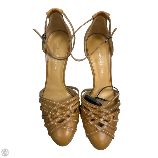 Shoes Heels Kitten By Antonio Melani In Tan, Size: 8.5