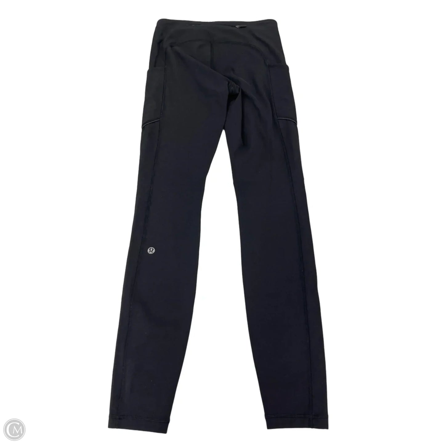 Athletic Pants By Lululemon In Black, Size: 4