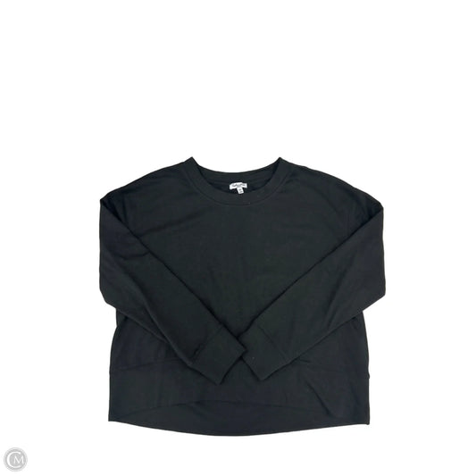 Top Long Sleeve By Splendid In Black, Size: S