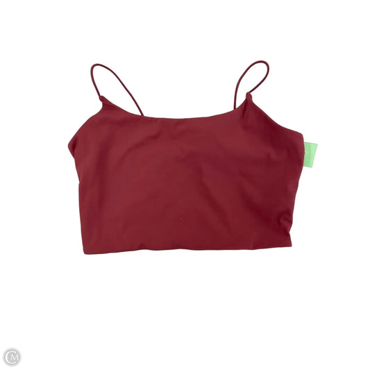 Athletic Bra By Garage In Red, Size: S