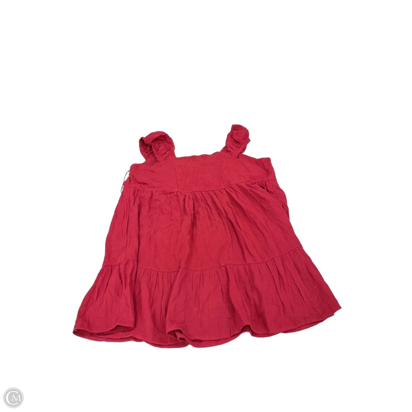 Dress Casual Midi By Old Navy In Red, Size: 3x