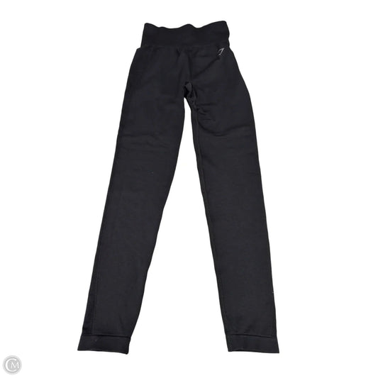 Athletic Leggings By Gym Shark In Black, Size: S
