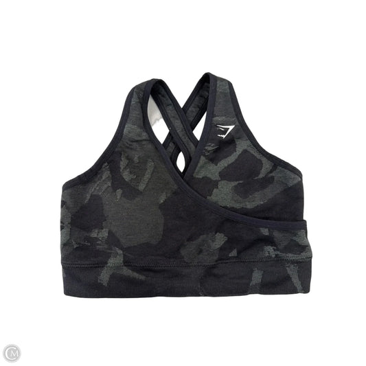 Athletic Bra By Gym Shark In Camouflage Print, Size: S