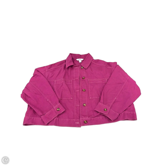 Jacket Denim By Old Navy In Pink, Size: Xxl