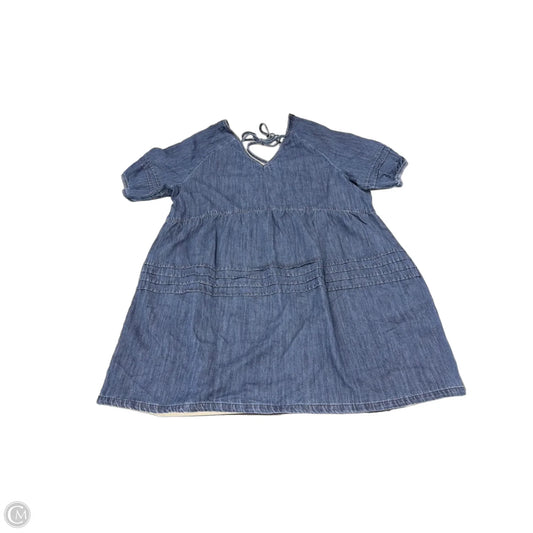 Dress Casual Midi By Dokotoo In Blue Denim, Size: 2x
