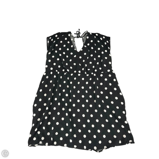Dress Casual Midi By Ava & Viv In Polkadot Pattern, Size: 2x