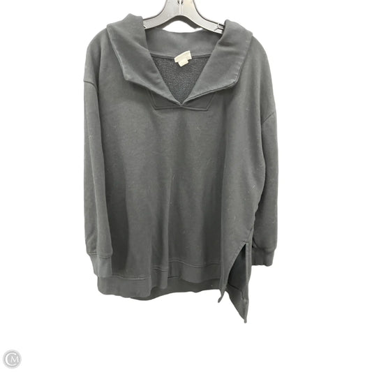 Sweatshirt Collar By Ava & Viv In Black, Size: Xxl