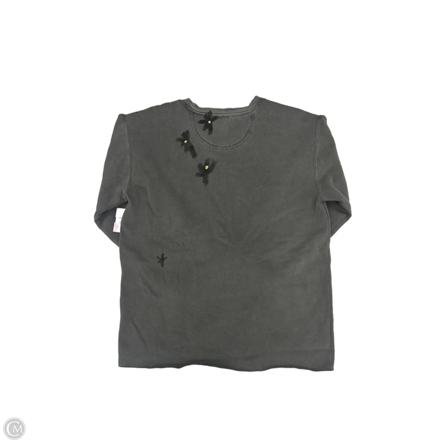 Sweatshirt Crewneck By Cmc In Grey, Size: S