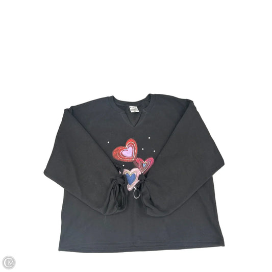 Sweatshirt Collar By Cmc In Black, Size: Xl