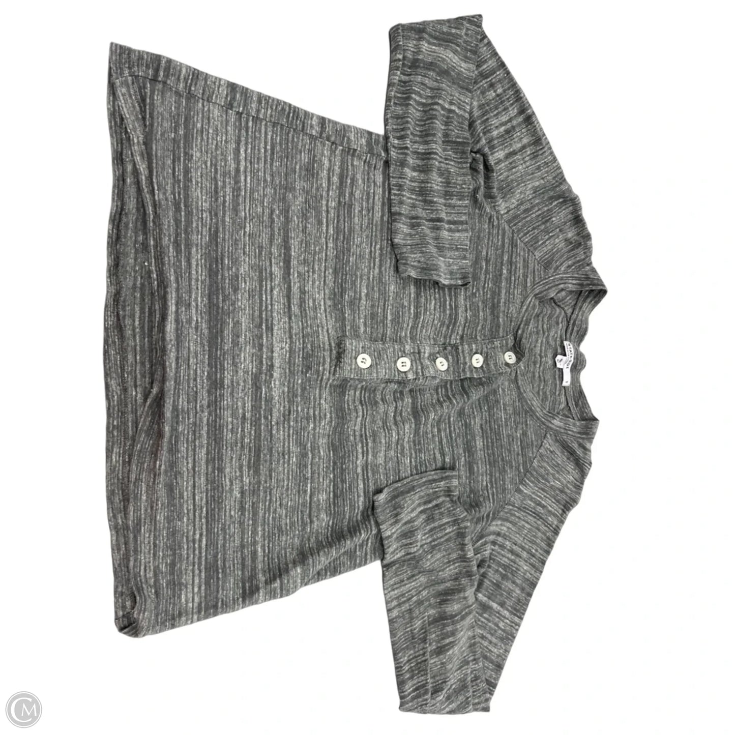 Top Long Sleeve By Stateside In Grey, Size: S