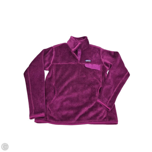 Top Long Sleeve By Patagonia In Purple, Size: L