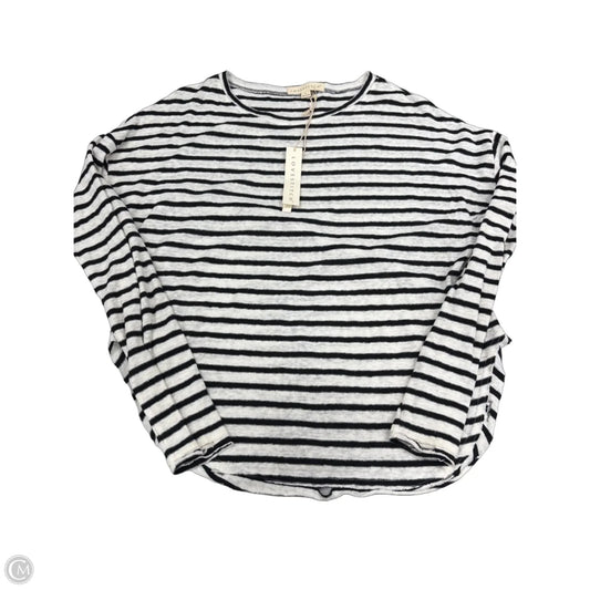 Top Long Sleeve By Lovestitch In Striped Pattern, Size: L