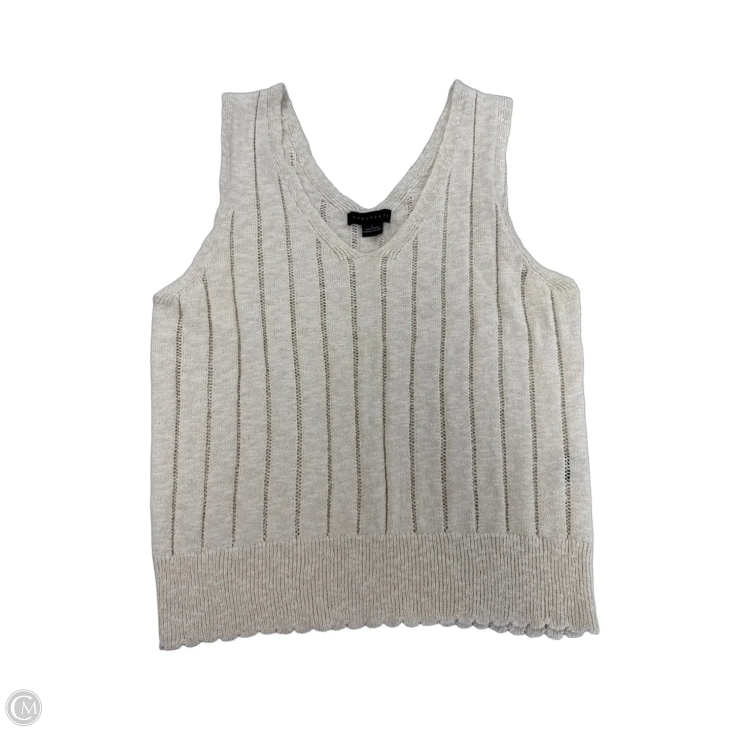 Top Sleeveless By Sanctuary In Cream, Size: L