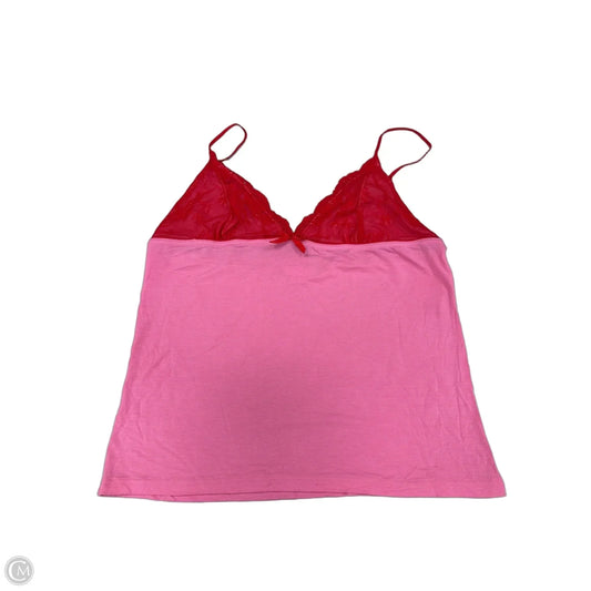 Tank Top By Pink In Pink, Size: L