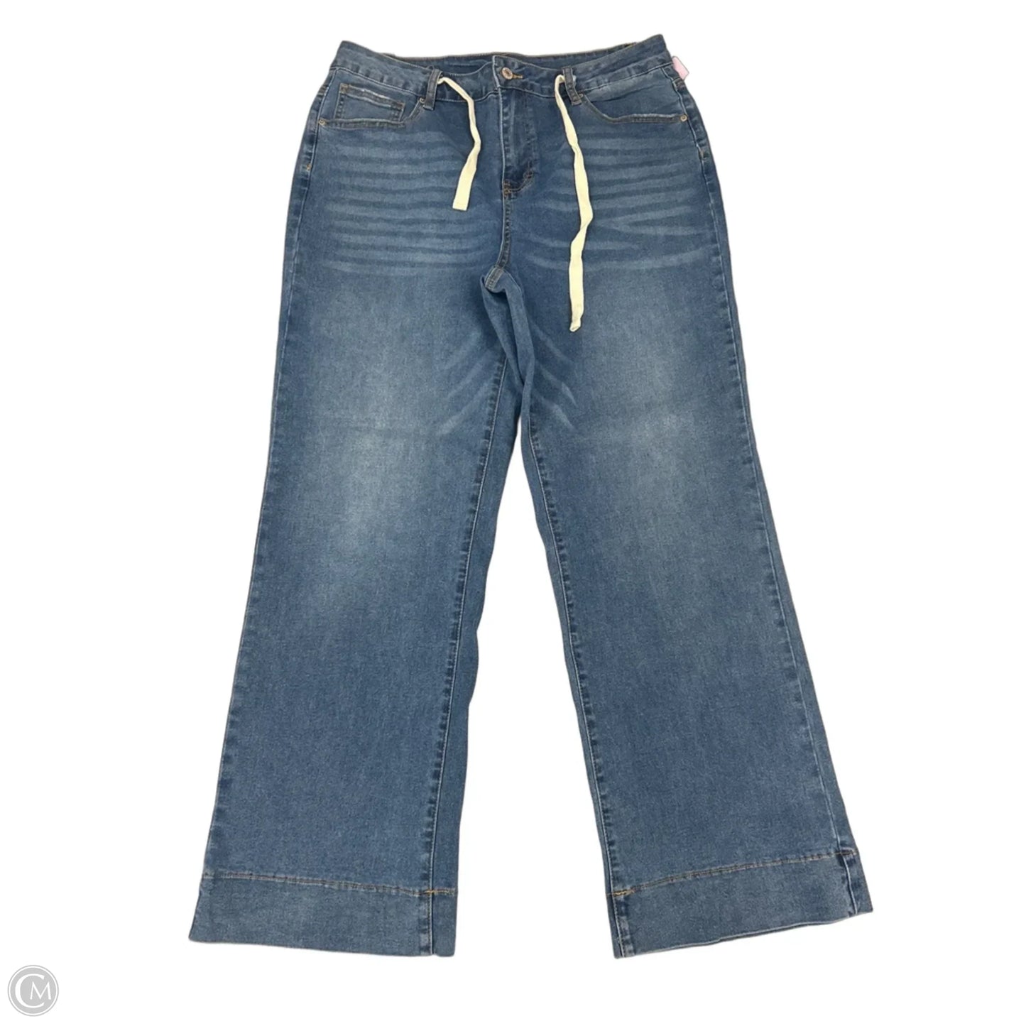 Jeans Straight By Cme In Blue Denim, Size: 16