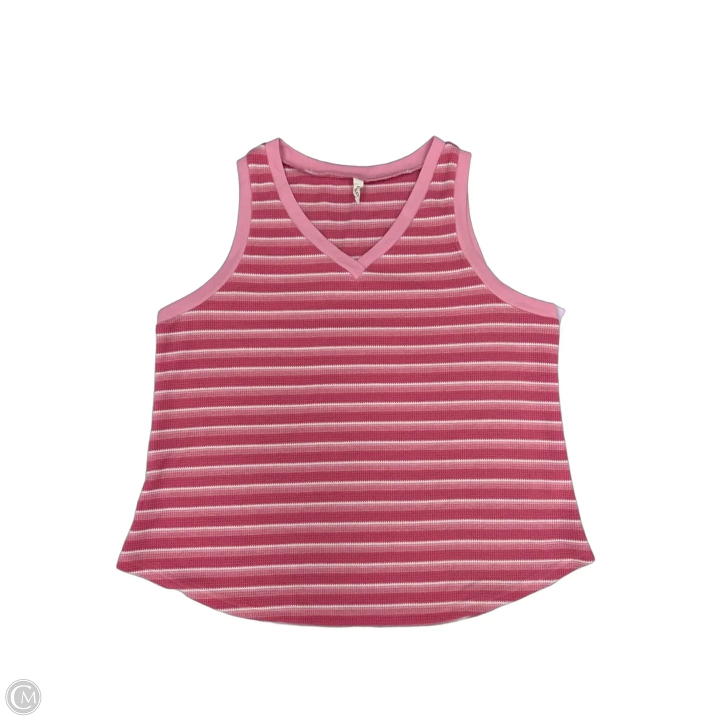 Top Sleeveless By Cme In Pink, Size: Xl