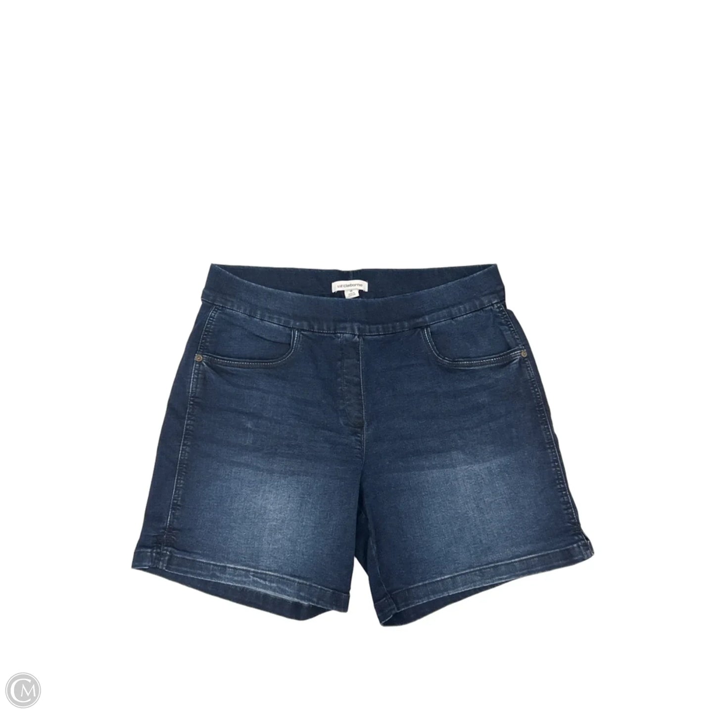 Shorts By Liz Claiborne In Blue Denim, Size: 16