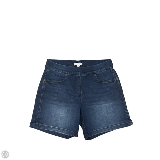 Shorts By Liz Claiborne In Blue Denim, Size: 16