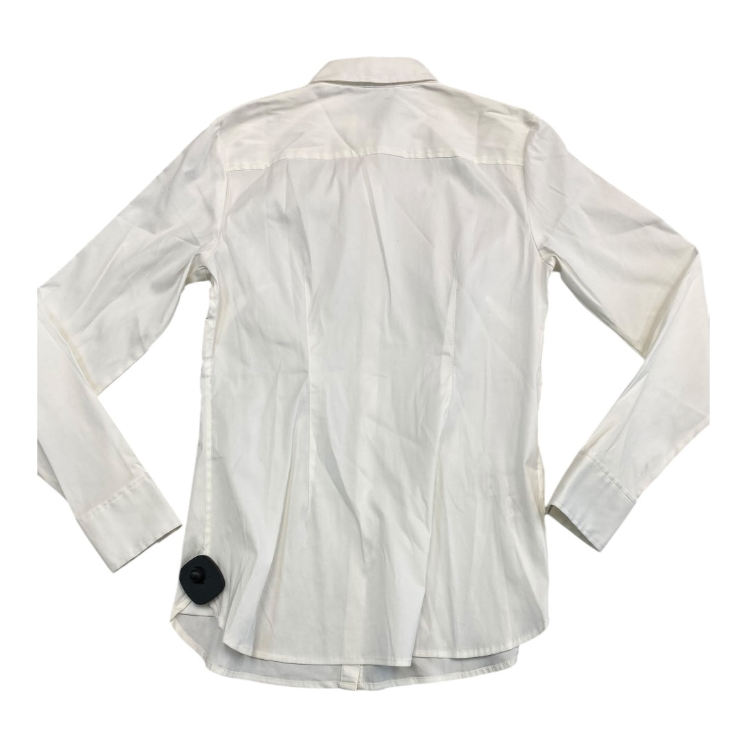 Top Ls By Ann Taylor In White, Size:4P